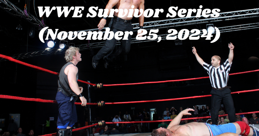 WWE Survivor Series 2024, featuring wrestling superstars in action