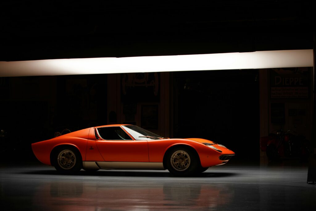 Lamborghini Sports Cars: Iconic Orange Miura, the Original Supercar